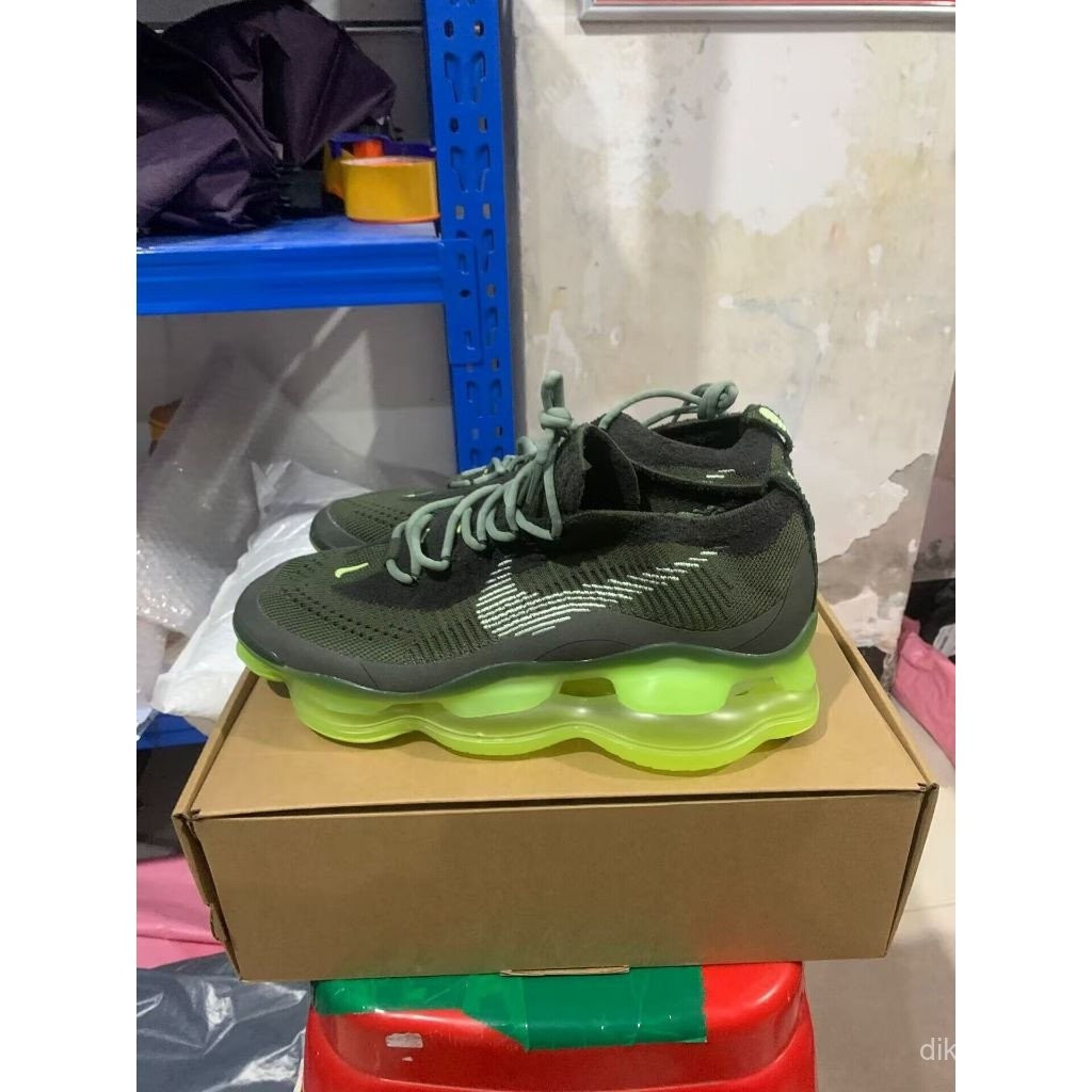 2023 ใหม่ Air Max Scorpion Je Horizon/Just Volt-Khaki-Sequoia DJ4701-300 รองเท้าวิ่งกีฬารองเท้า!