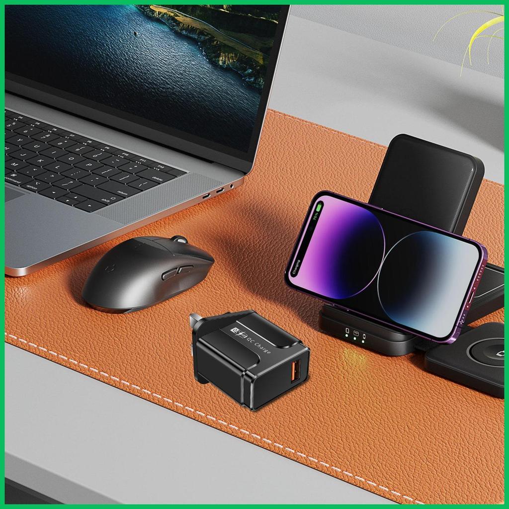 Fast Block Charger 68W Fast Wall Charger Fire Protection USB PD ชาร์จบล็อกสําหรับ Anti-fall สารหน่วง