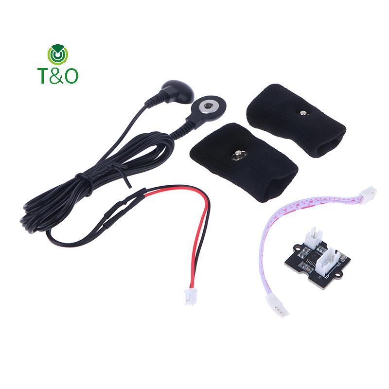 T&O GSR Grove Skin Current Sensing Sensor ความต้านทานผิวและการนําไฟฟ้า