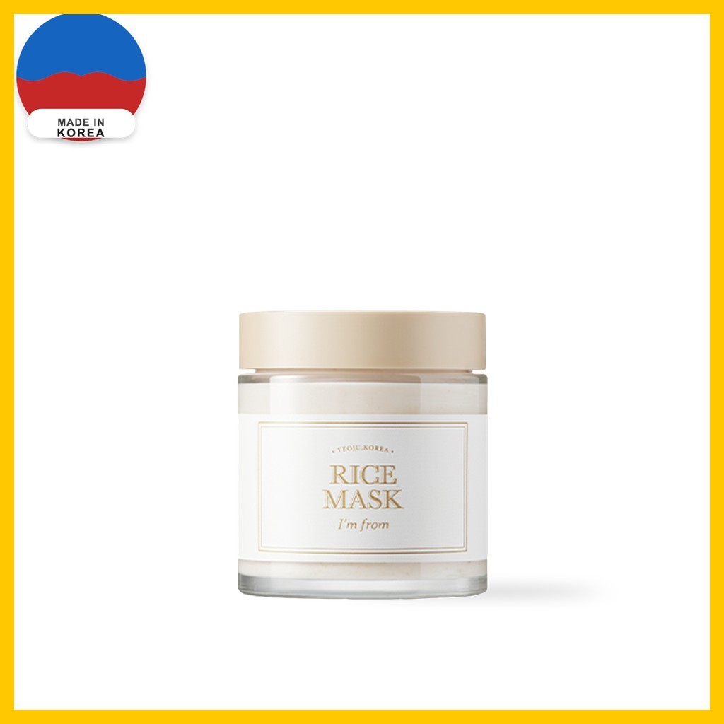 [ImFrom] Rice Mask 110g / Korean Rice Mask / Revitalizing Treatment / ของแท้ 100% โดย PAPILLON