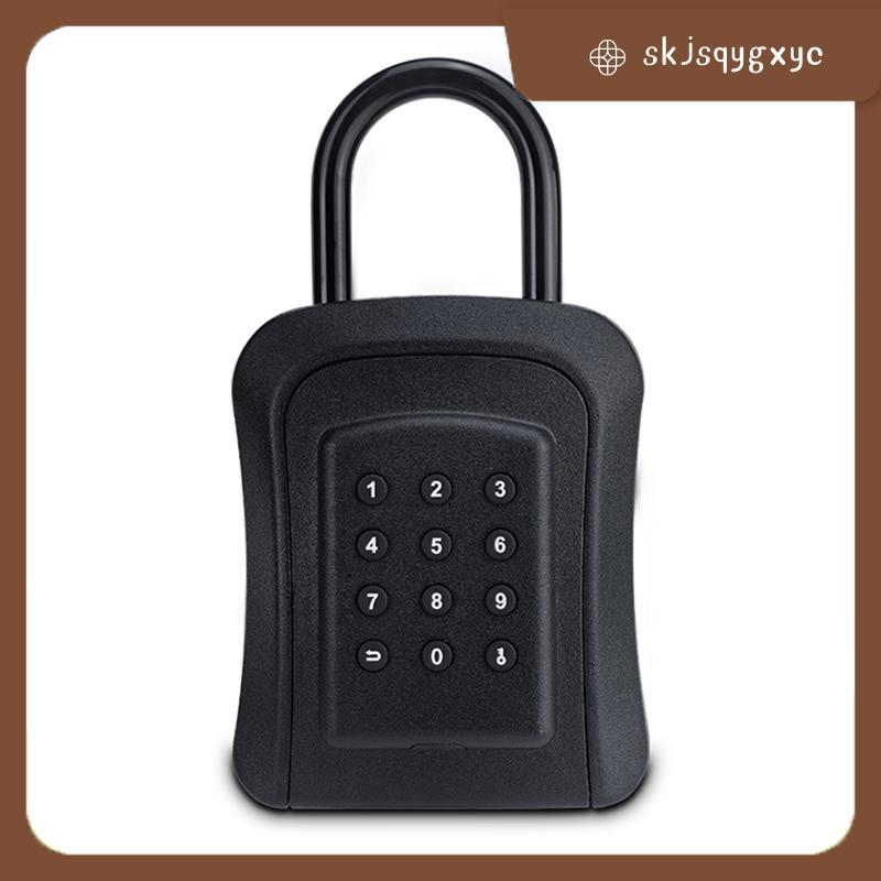 skjsqygxycZinc โลหะผสมกันน้ํา TT ล็อคกล่องอัจฉริยะ Bluetooth Mobile App รหัสผ่านปลดล็อค Key Safe Box