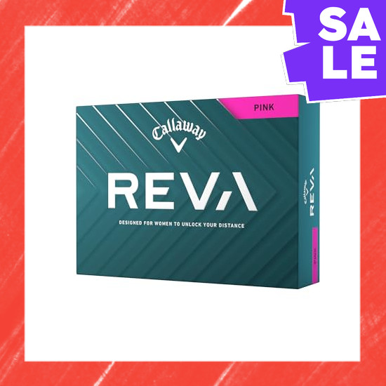 Direct From Japan Callaway Golf Balls REVA PNK 25 1 dozen (12 balls) 2 piece construction Pink