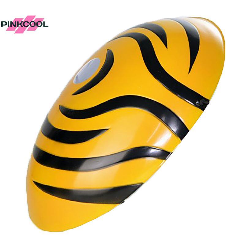 PinkCool หน้ากากlatex สไตล์อนิเมะญี่ปุ่น Tobi Obito สำหรับcosplay .party ฮัลโลวีนและMasquerade พร้อม