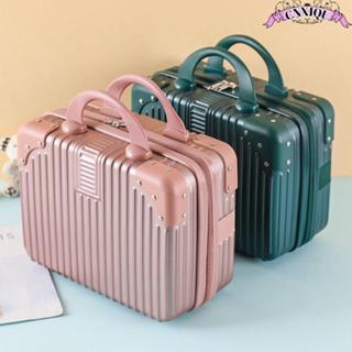 CNXIQU กระเป๋าเดินทางใบสั้น ขนาดเล็ก 14 นิ้ว สําหรับผู้หญิง