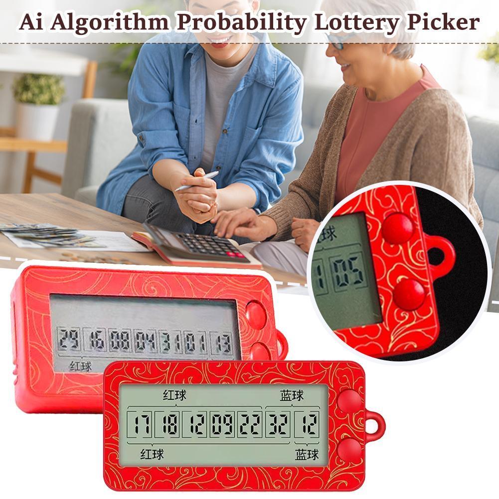 AI Algorithm ความน่าจะเป็น Double Lttery Picker Fortune Lottery Machine O1K8