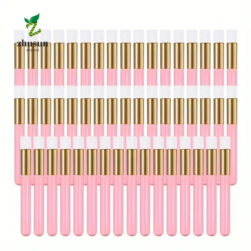 ZHUSUN แปรงทําความสะอาดขนตา, Peel Design Dual-Ended Lash แชมพูแปรง, ทําความสะอาดล้ําลึก Ergonomic Handle ขนาดกะทัดรัดขนแปรงนุ่ม Eyelash Extension ทําความสะอาดผิวหน้า