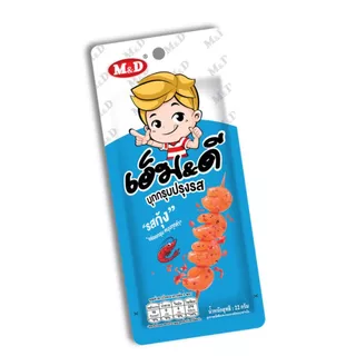 M&D บุกกรุบปรุงรส รสหม่าล่า/กุ้ง อร่อยกรุบ หนุบทุกคำ อร่อย ทานง่าย แคลอรีต่ำ
