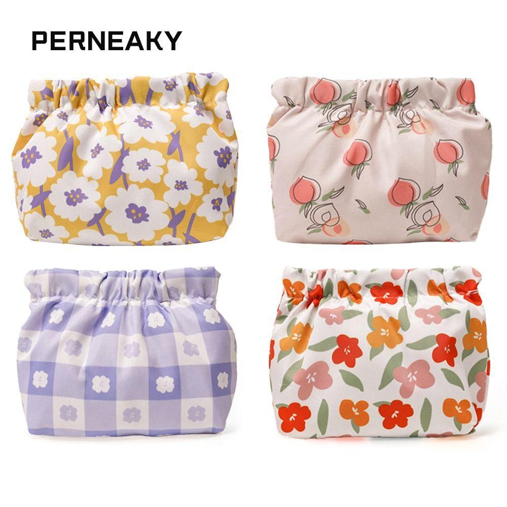 PERNEAKY Zero Wallet Cloth Packaging Multifunctional Mini Jewelry Cosmetic Bag