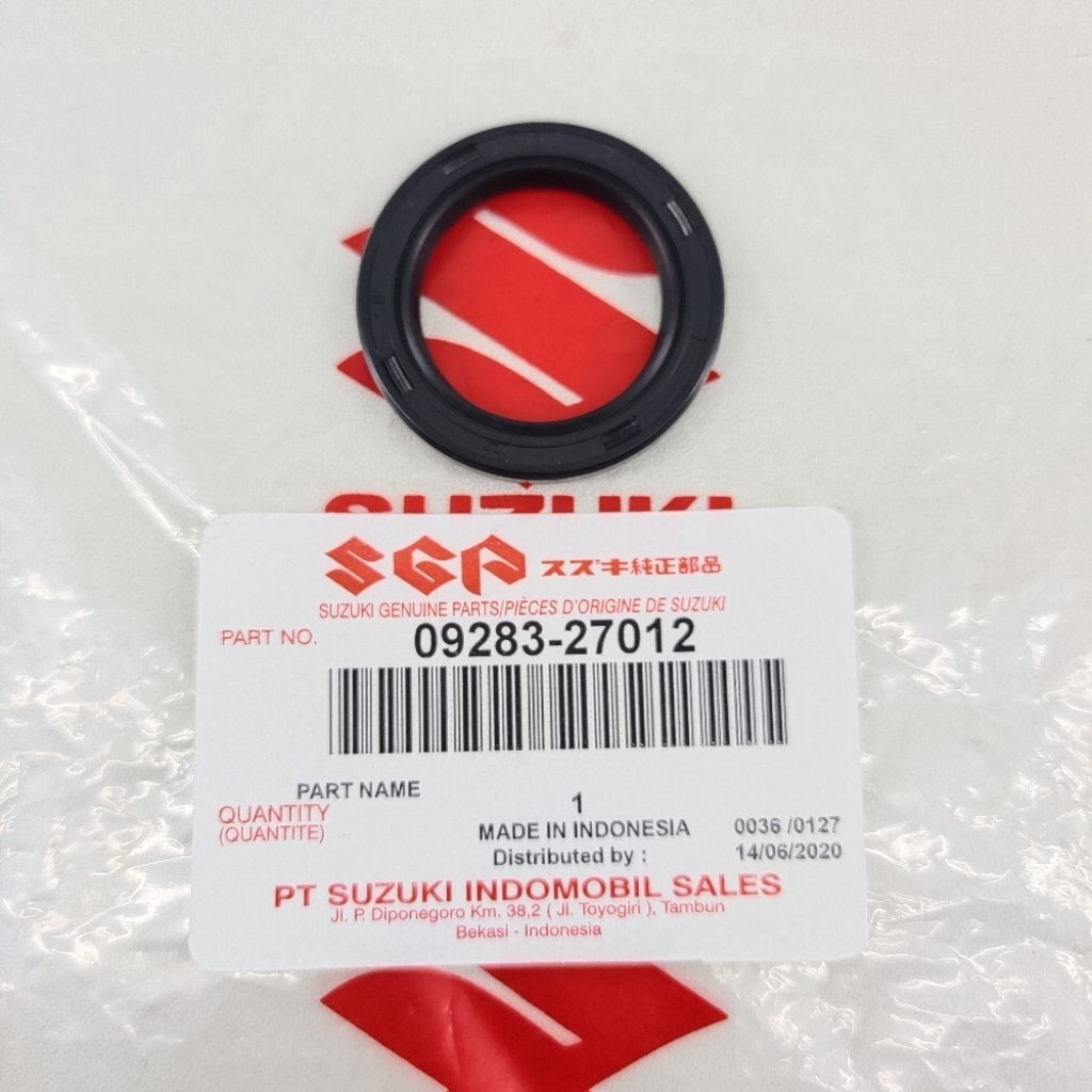 ซีลเกียร์หน้า (27x38x5) Suzuki RGR150 - RGR 150 Original TOPSEMARANG