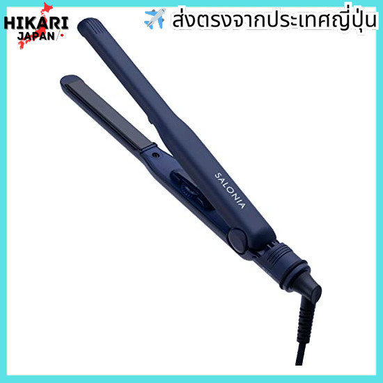จากประเทศญี่ปุ่น✈ SALONIA SALONIA Straightening Iron Hair Iron with Heat Resistant Pouch Internation