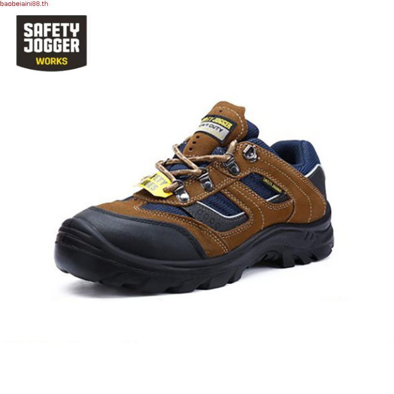 [ลิขสิทธิ์แท้ รับประกัน3เดือน] รองเท้าเซฟตี้ หัวเหล็ก Safety jogger รุ่น X2020P