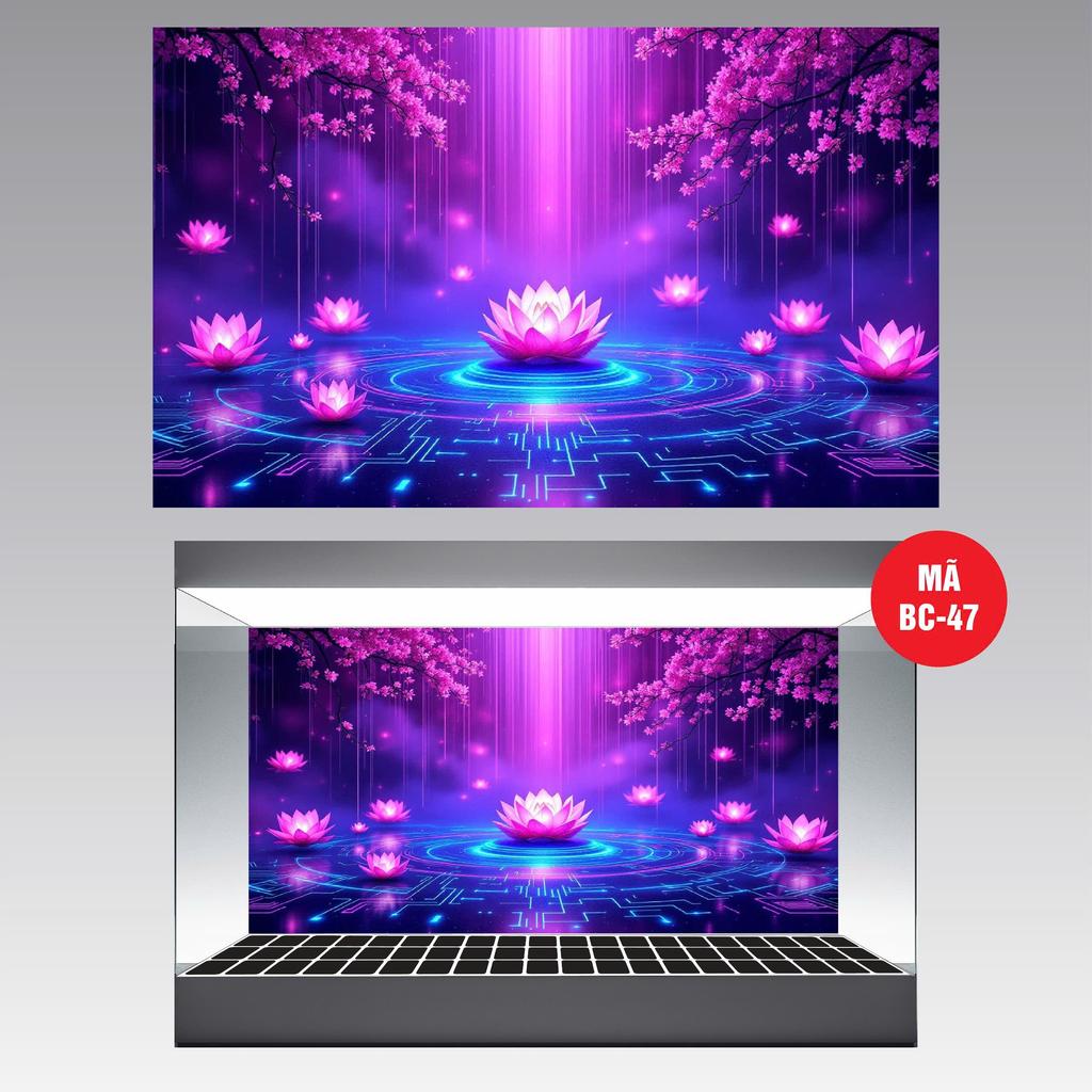 (BC47) 3D FISH POOL PAINTING (BACK PAINTING) _VIP DECAL_MT 47