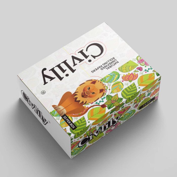 Volume 110mmtips2.27 Tiger Paper Direct Supply Box Wrapping Paper civlily Pre-Packed Raw Wood Pulp R