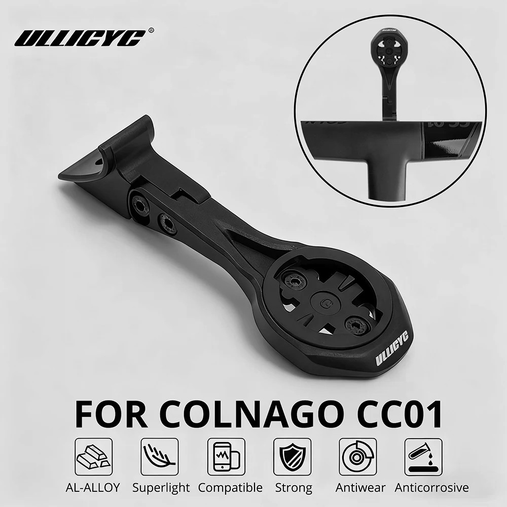 ULLICYC สําหรับ Colnago C68 V4RS CC.01 Integrated Handlebar คอมพิวเตอร์ Mount ใช้งานร่วมกับ GPS/Garm