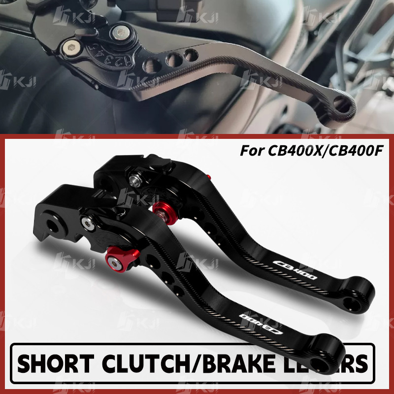 สําหรับ Honda CB400X/CB400F 3D คลัทช์เบรคสั้นชุดปรับ Handle Levers อุปกรณ์เสริมอะไหล่