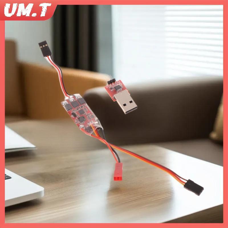 UM.T AM32-Mini-Q Mini-Z 20A Brushless Power ESC ปรับสําหรับ 1/24 1/28 1/32 RC รถอุปกรณ์เสริม null