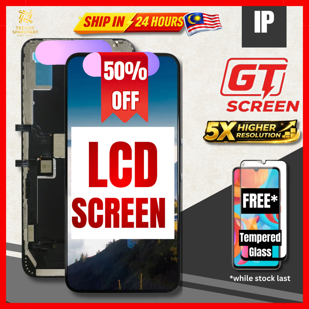LCD XS Max XR XS X 8 Plus 8 7 Plus 7 6S Plus 6S 6 Plus จอแสดงผล LCD Touch Screen Digitizer เปลี่ยน P