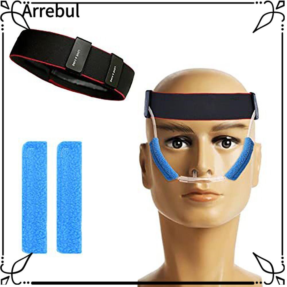 AREBUL Nasal Cannula Ear Cushions, Universal Soft Oxygen Cannula Cushion, Polar Fleece Oxygen Ear Pa