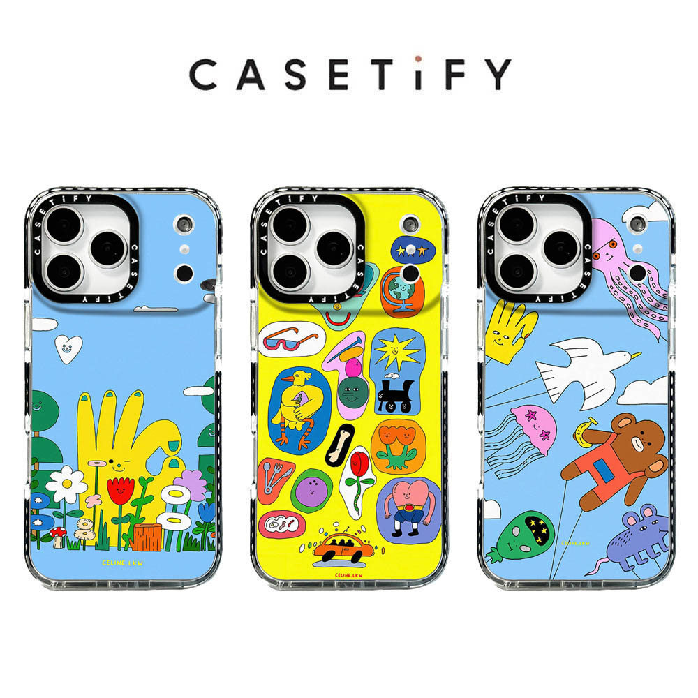 น่ารักสัตว์น้อย Kite เคสโทรศัพท์สําหรับ IPhone 17 Pro Max 17Air 16 15 14 13 12 11 กันกระแทกฝาครอบป้องกัน