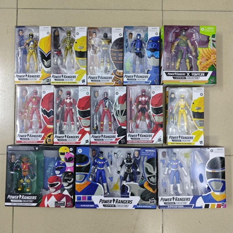 【พร้อมส่ง】power Rangers Figure Hasbro Megazord/Power Rangers Ryusou ชุด ของสะสม Action ของเล่นอะนิเม