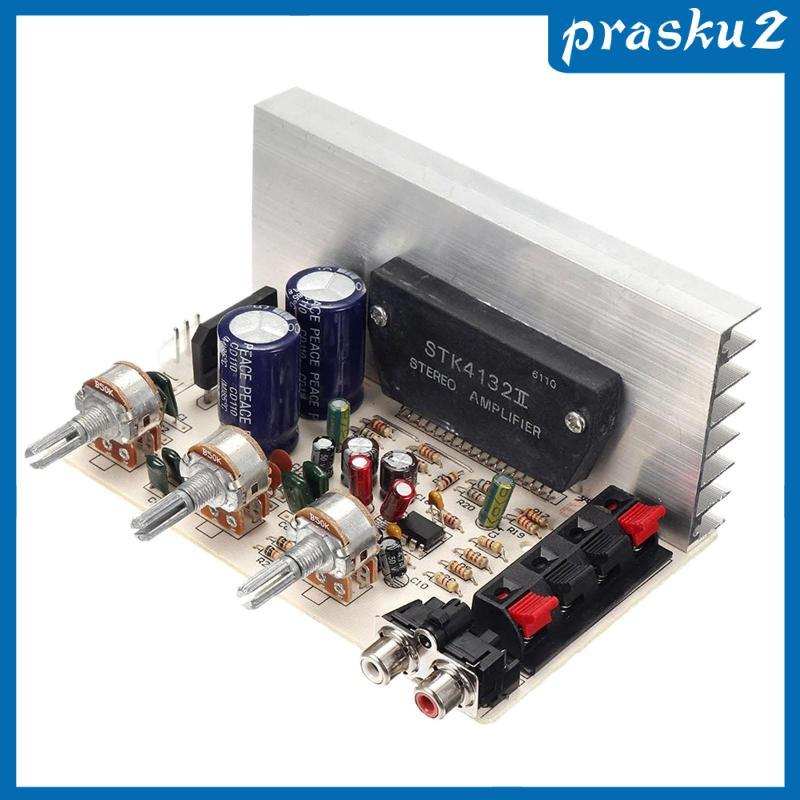 [Prasku2] DIY โมดูล 12V DX0408 ดิจิตอลเสียงเครื่องขยายเสียงสเตอริโอ 100W สีเขียว