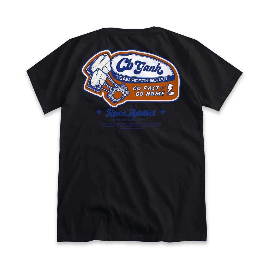เสื้อยืด Honda CB Gank Rosok Squad Racing | Herex Honda Four Stroke 4 จังหวะ CB100 Distro เสื้อ