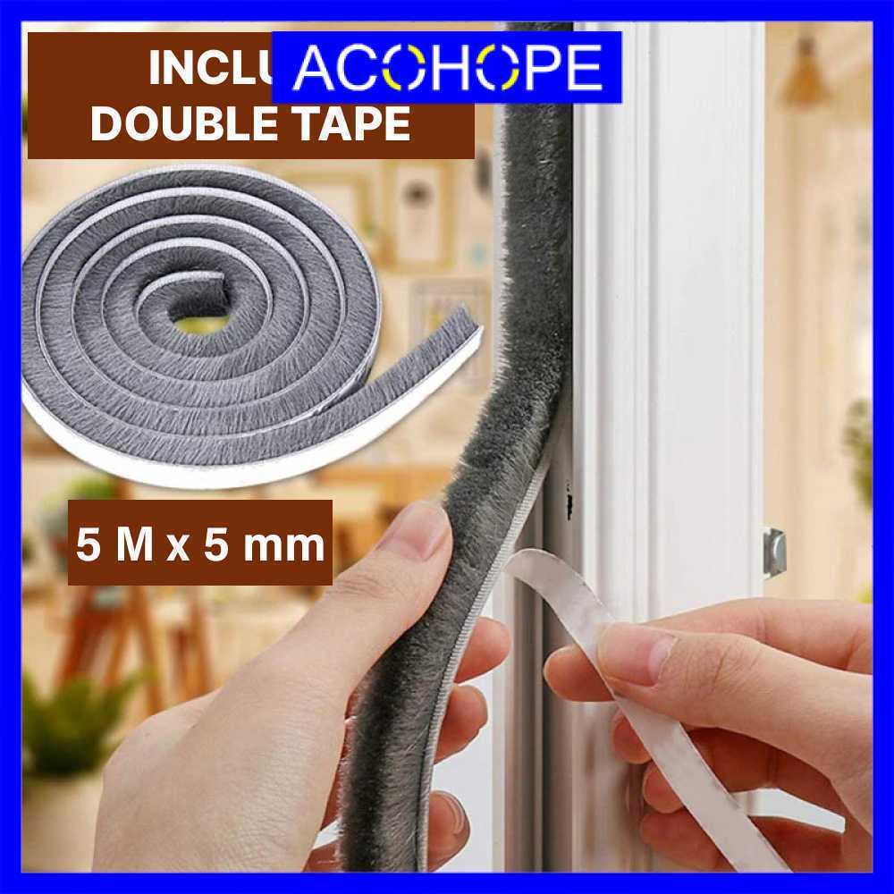 Afope Door Strip Brush Strip Sound Insulation 5M - KK-062