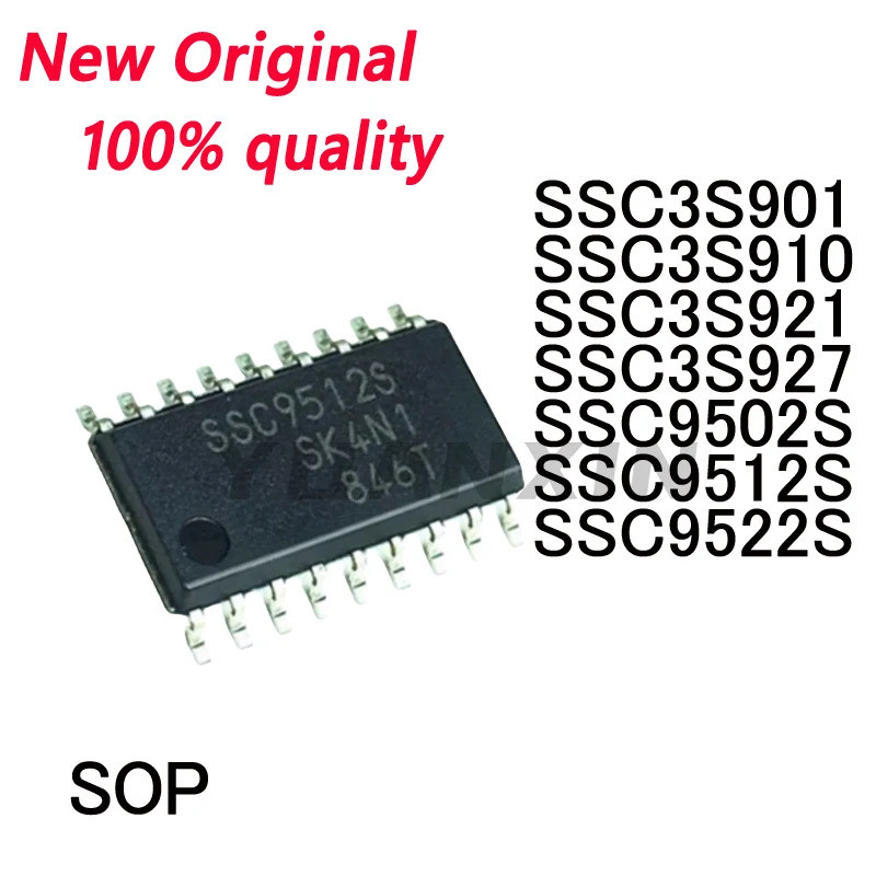 5pcs SSC3S901 SSC3S910 SSC3S927 SSC9502S SSC9512S SSC9522S SOP Liquid คริสตัลชิปในสต็อก