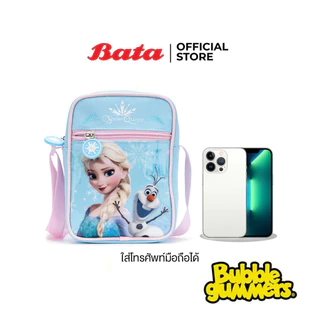 Bata บาจา กระเป๋าสะพายข้าง แฟชั่น ลายเจ้าหญิงโฟรเซ่น สำหรับเด็กผู้หญิง รุ่น FROZENS26-4 สีฟ้า 9269012