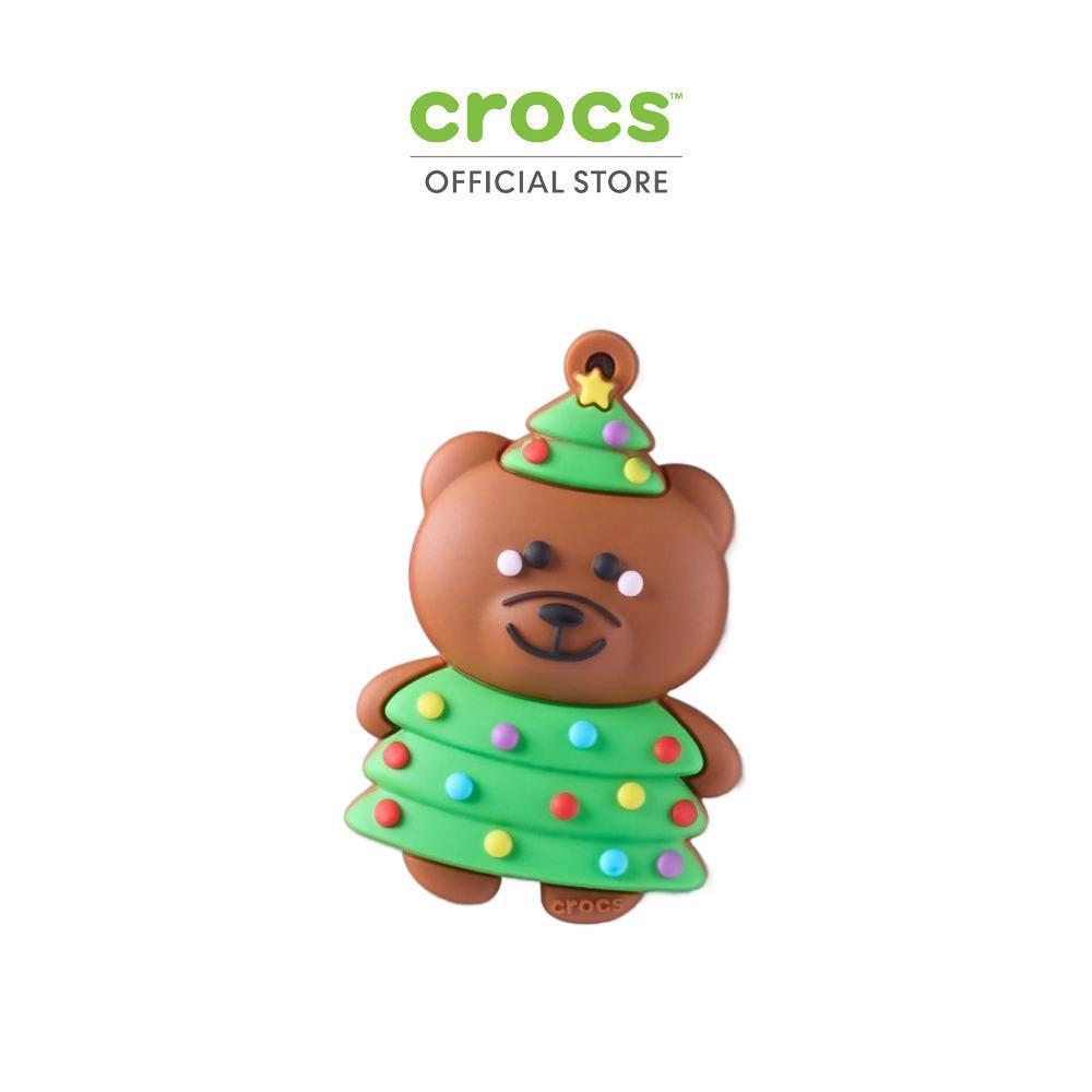 CROCS ตัวติดรองเท้า JIBBITZ™ HOLIDAY BEAR ORNAMENT รุ่น 10016538  - MULTICOLOR