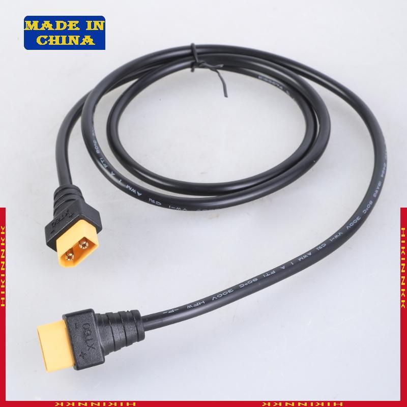 HIK XT60 ถึง XT60 สายอะแดปเตอร์ XT60 ชายหญิงกับหญิงตัวเชื่อมต่อสายเคเบิล