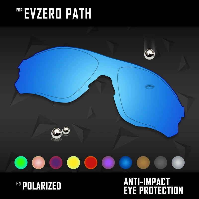 OOWLIT เลนส์ทดแทนสำหรับแว่นกันแดดโพลาไรซ์ EVZero Path เหมาะสำหรับคนเอเชีย - หลายสี