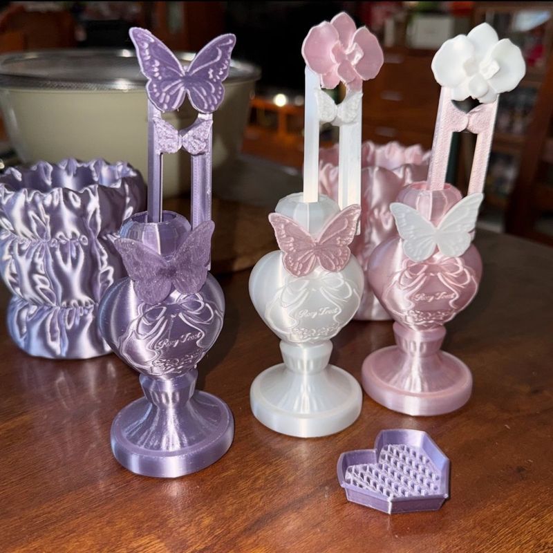 蝶兰栖拼豆笔3d打印拼豆工具代打蝴蝶拼豆笔针笔plaButterfly Orchid Bead Pen 3D Printing Bead Tool, Butterfly Bead Pen, Needl