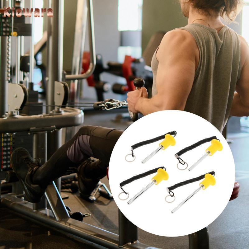 Kloware เหล็กน้ำหนัก Stack Universal กับระบบล็อก Detent สำหรับ_home_gym_power_rack_และโปรแกรมฝึกความ