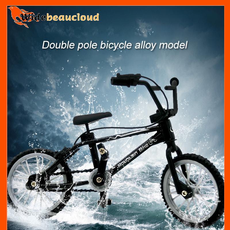 Widebeaucloud Finger BMX Mini Bicycle Assembly Bike Model Toys Finger Kids Bicycle BMX Nice