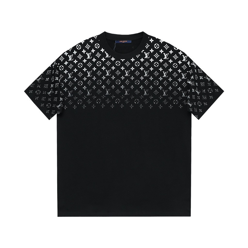 แอลแอลแอล#V2026星经典圆领短袖T恤男女款圆领logo印花上新爆款潮牌日常通勤 0DKA KUN7