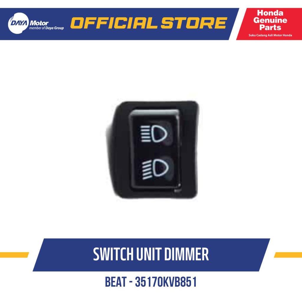 สวิตช์ยูนิต หรี่ไฟ (ไฟสูง) คาร์บูเรเตอร์ HONDA BEAT 35170KVB851