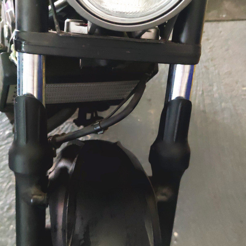 โปรโมชั่นเหมาะสําหรับ Qianjiang รถจักรยานยนต์ Yi 250 Yi 500 W800 Z650 z400 ด้านหน้าการดูดซึม Shock A