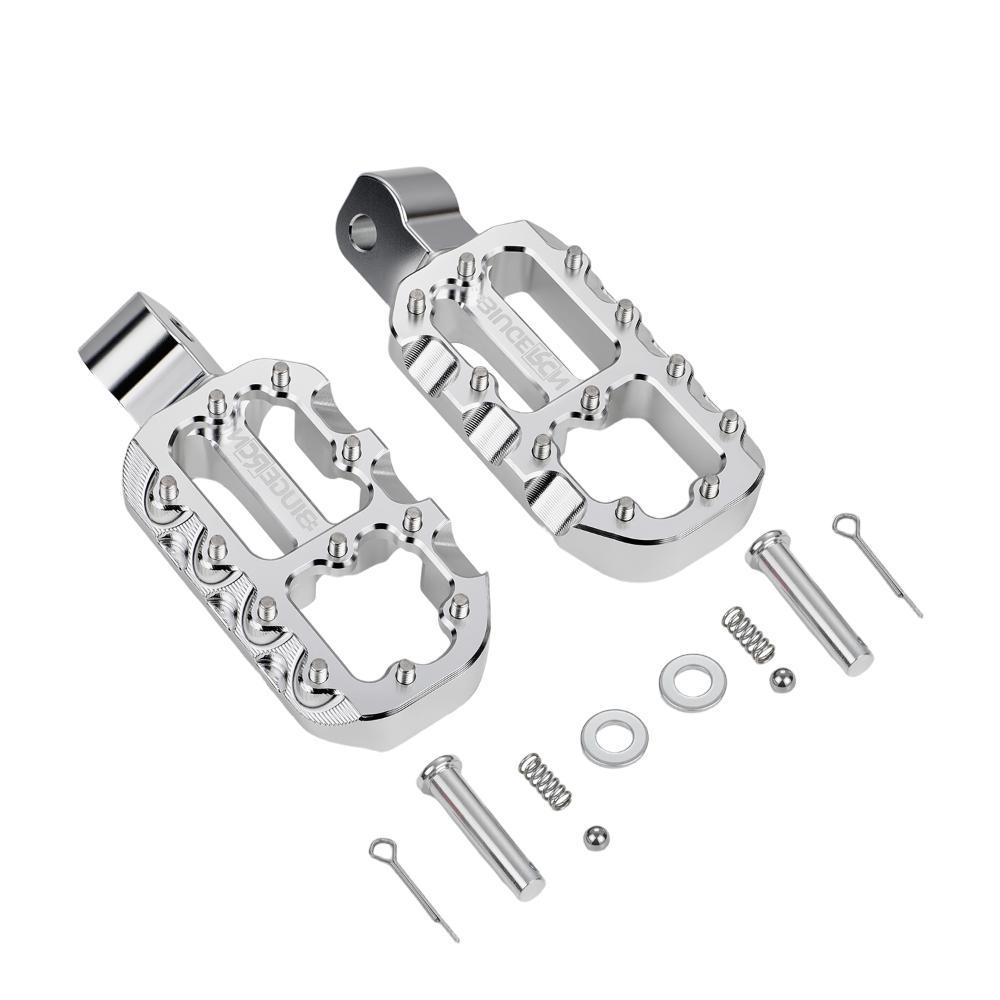 For MX650 MX500 MX350 Foot Pegs With spring teeth Footpegs Motorcycle