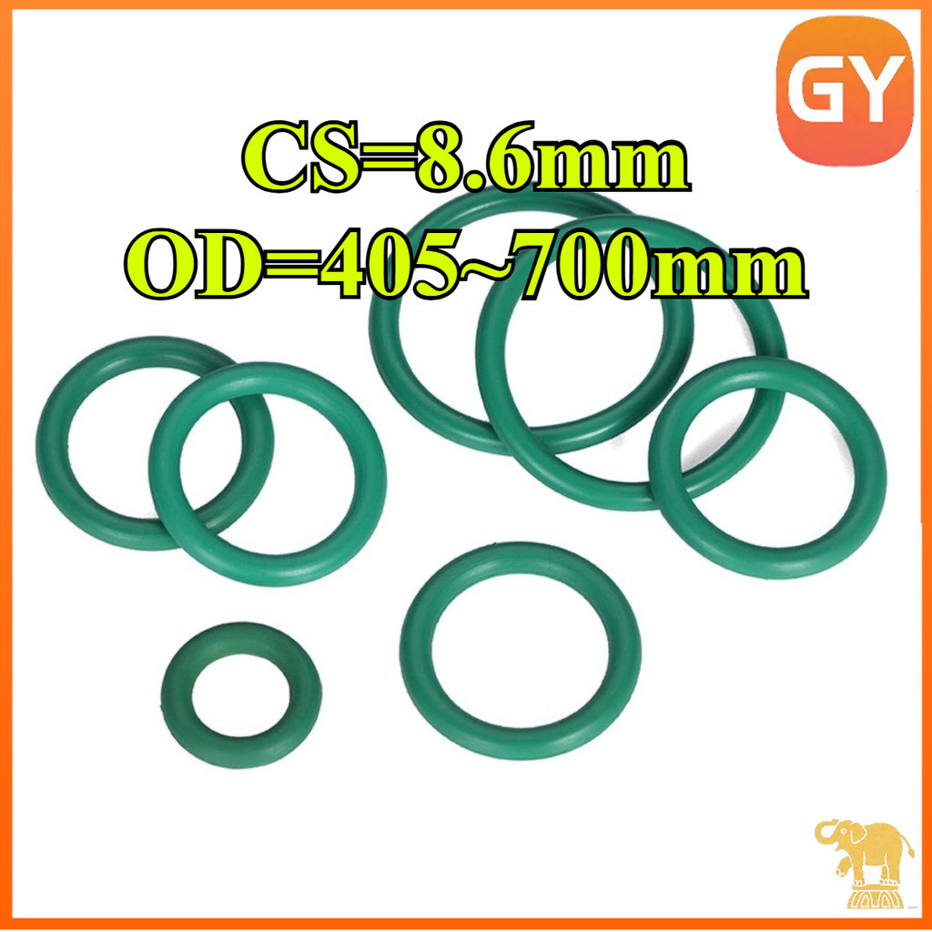 โอริง ORing ยางโอริง FKM เลือกขนาดได้ Cs8.6mm * OD405-700mm [GYYY-TG]
