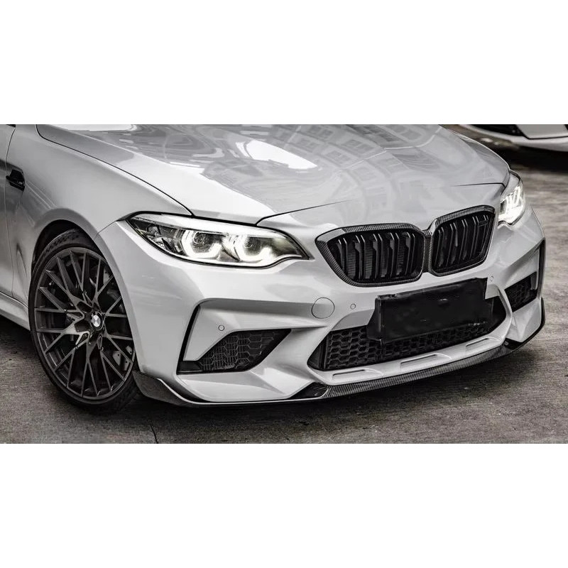 กระจังหน้ารถ F87 คุณภาพสูงเหมาะสําหรับ BMW M2 F87 เตาย่างคาร์บอนไฟเบอร์