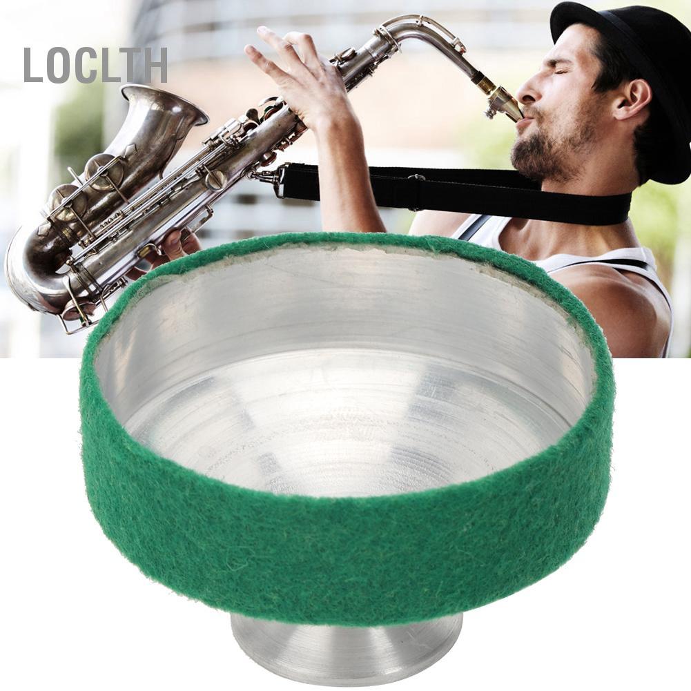 Loclth Saxophone Silencer Mute Compact สำหรับผู้เล่นที่ติดต่อในการแข่งขัน
