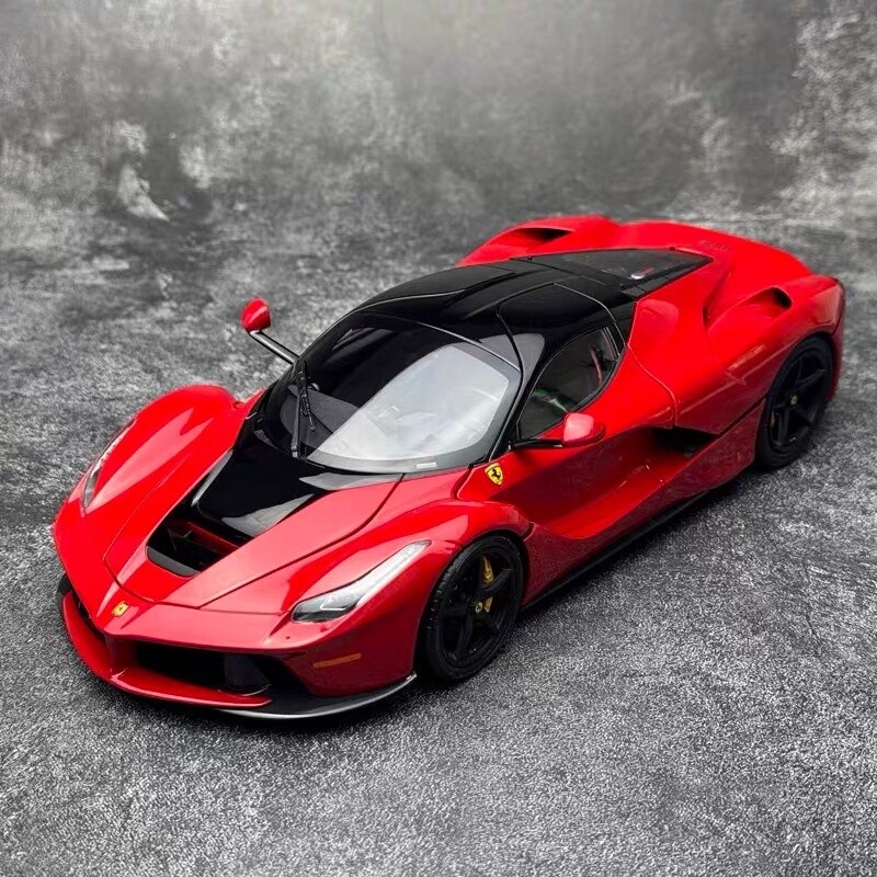 BBR 1: 18 Ferrari LaFerrari LaFerrari Flagship Model Alloy Full Open Car Model คลังสินค้าพร้อม