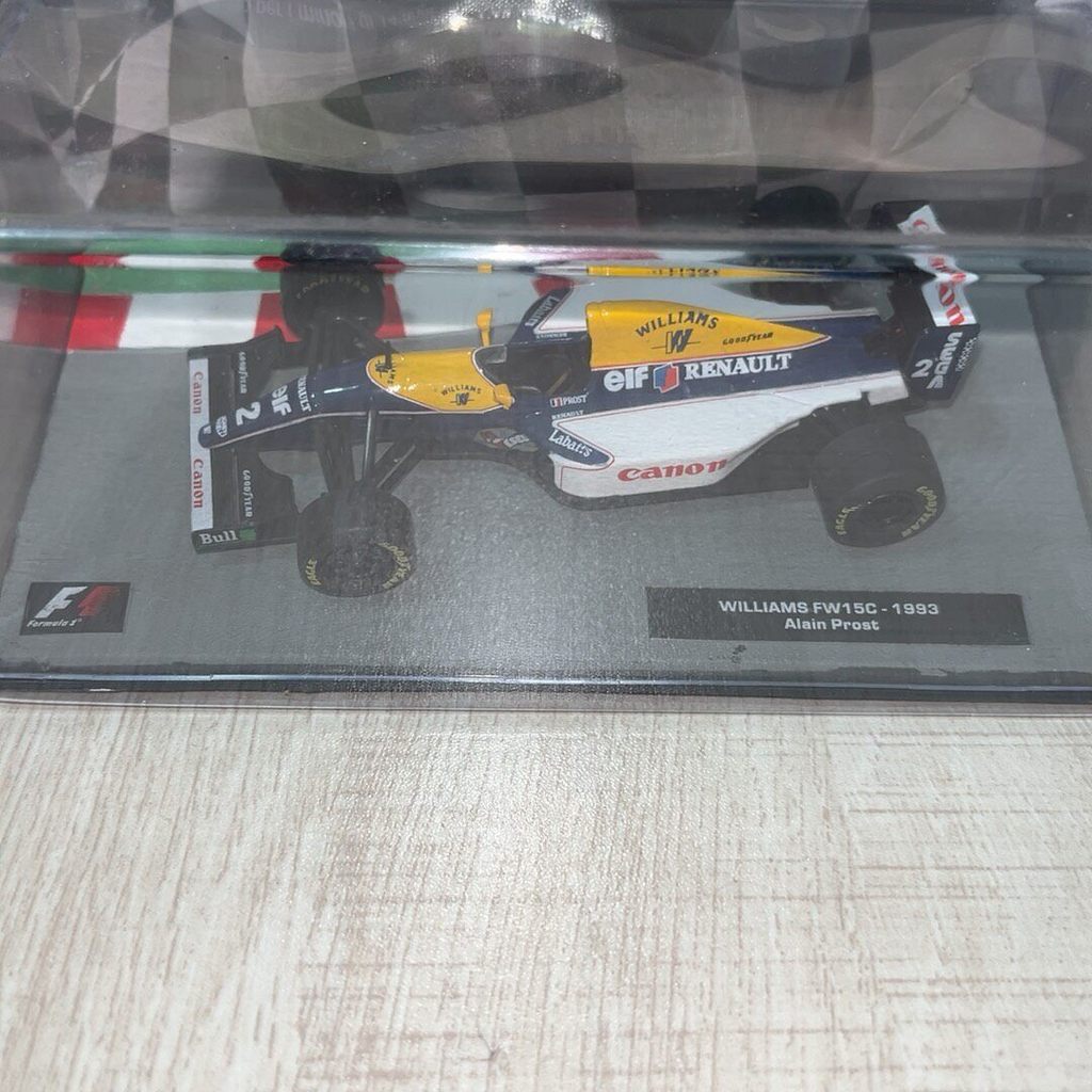 Diagostini+dingostini+ixo+1: 43+1993+Rider World Championship+Williams Williams+fw15c+2 #+ f1 Racing