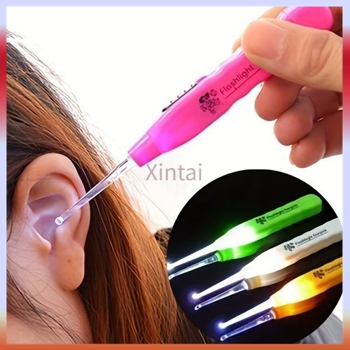 Xintai ไม้แคะหูมีไฟ LED ที่แคะหู LED Ear Pick Remover ที่แคะหู ทำความสะอาดหู ที่แคะหูแบบมีไฟ ส่องสว่าง