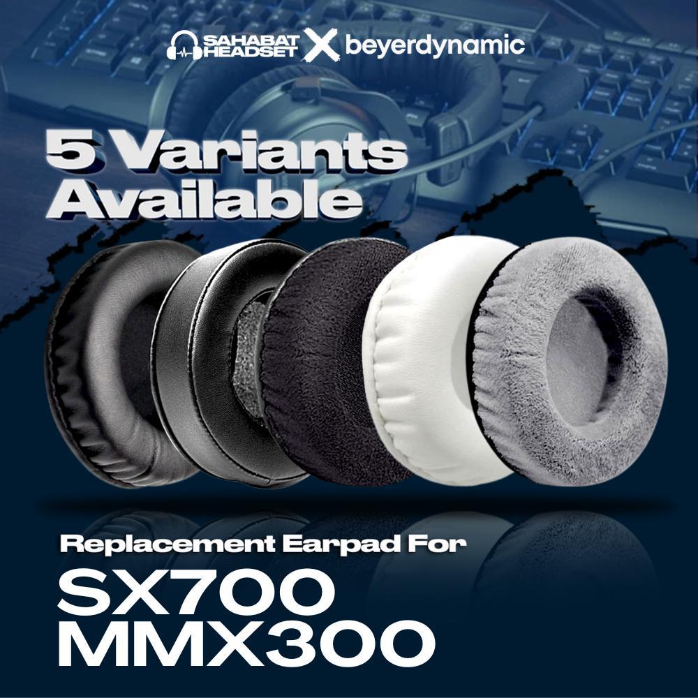 แผ่นรองหูฟัง Earpad Earcup Beyerdynamic MMX300 MMX 300 MMX-300 แผ่นโฟม