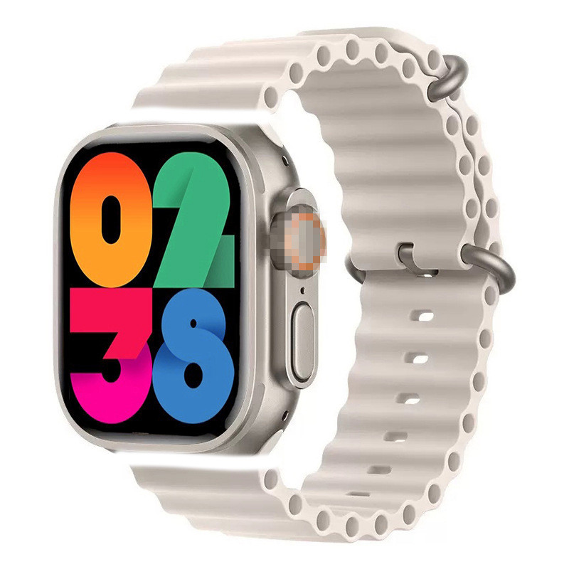 สมาร์ทวอทช์ Dynamic Island Bluetooth Talk Heart Rate ความดันโลหิต Ultra3 นาฬิกาสปอร์ต