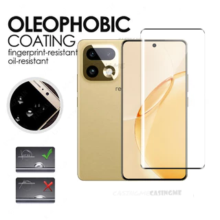 Realme 16 Pro 16x 16T Pro Plus 4G 5G 2026 ฟิล์มกระจกนิรภัยเต็มจอ 2 in 1 สําหรับหน้าจอและเลนส์กล้องด้านหลัง