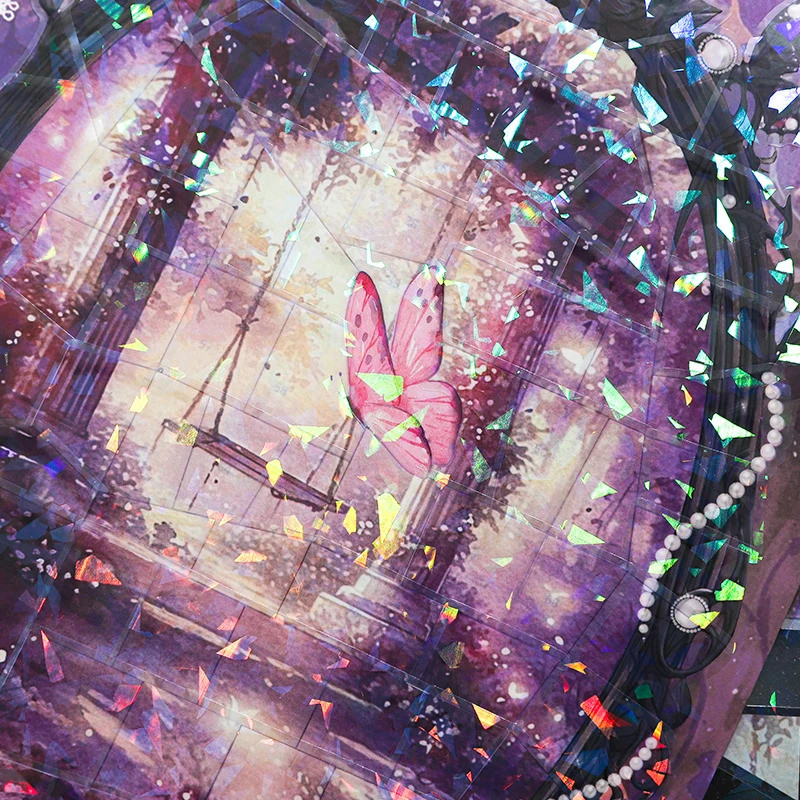 Journal GO Creative Butterfly Dream สติกเกอร์ Collage Scrapbooking วัสดุตกแต่ง Junk Journal การ์ด Pl