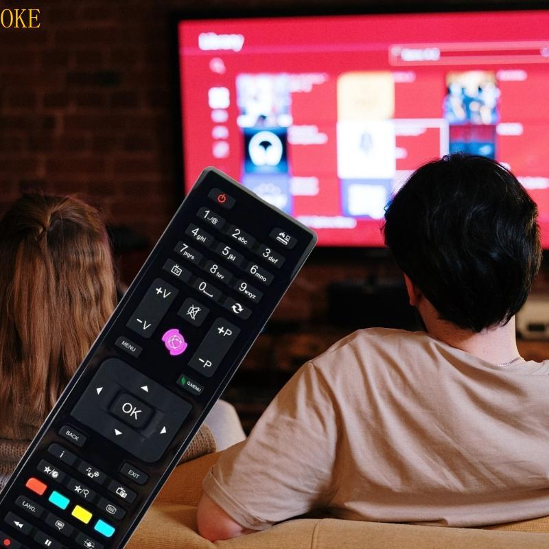 OKE Universal TV Controller RC4875 RC-4870 RC-4875 RC4849 สําหรับ TECHWOOD TV